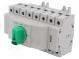 F&F PSR-480 Přepínač síť-agregát  Póly  4  415VAC  80A  IP20  Stabilní poloha  3