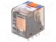 Relé  elektromagnetické  4PDT  Ucívky 48VDC  6A/250VAC  6A/30VDC