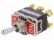 Переключатель  тумблер  Положения 3  DP3T  ON-OFF-ON  10A/250ВAC
