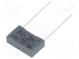 Kondenzátor  polypropylénový  X2  68nF  15mm  ±10%  18x5x11mm