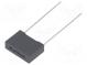 Kondenzátor  polyesterový  10nF  220VAC  630VDC  Rozteč  10mm  ±10%