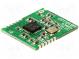 Module  RF  434MHz  SPI  -110dBm  1.8÷3.6VDC  10dBm  SMD  15x18mm