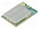Модуль  RF  868МГц  GPIO,SPI  -124дБм  2,7÷3,8ВDC  14дБм  SMD  SMA