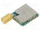 Module  LoRA  868MHz  -140dBm  2.5÷3.7VDC  18.5dBm  SMD  22.1x13mm