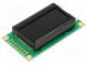 Zobrazovač  LCD  alfanumerický  VA Negative  8x2  LED  Znak 5,56mm