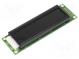 Zobrazovač  LCD  alfanumerický  VA Negative  20x2  LED  PIN 16