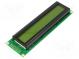 Дисплей  LCD  алфавитно-цифровой  STN Positive  24x2  зеленый  LED