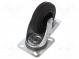 Pojezdové kolo  Ø  100mm  W  30mm  H  128mm  otočné s brzdou  76kg