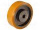 Ролик транспортировочный  Ø  125мм  W  40мм  Динам.нагрузка  4кН