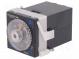 Časové relé  0,02s÷300h  DPDT  250VAC/5A  Unap  24÷240VAC  45x45mm