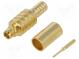 Zástrčka  MMCX  vidlice  přímý  50Ω  RG174,RG188,RG316  na kabel