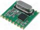Module  RF  FM transmitter  FSK  433.92MHz  SPI  1.8÷3.6VDC  20dBm