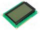 Zobrazovač  LCD  grafický  FSTN Positive  128x64  šedá  LED  PIN 20