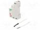 F&F RT-811 Modul  regulátor  teplota  NO / NC  DIN  OUT 1  250VAC/16A  -4÷5°C