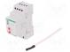 F&F RT-820 Modul  regulátor  teplota  NO / NC  DIN  OUT 1  250VAC/16A  4÷30°C