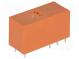 Relay  electromagnetic  DPDT  Ucoil  115VAC  8A  8A/250VAC  PCB