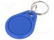 Брелок RFID  ISO 11784/5,T5577  синий  125кГц  Мат-л  пластик