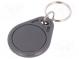 Брелок RFID  ISO 11784/5,T5577  серый  125кГц  Мат-л  пластик