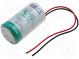 Baterie  lithiové  3,6V  D  17000mAh  nenabíjecí  Ø33,5x61,5mm