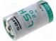 Baterie  lithiové  3,6V  D  13000mAh  Ø33,5x61,5mm  pájecí očka