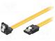 Kabel  SATA  zástrčka SATA typu L,úhlová zástrčka SATA typu L
