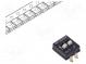 Přepínač  DIP-SWITCH  Počet sekcí  2  ON-OFF  0,025A/24VDC  pol  2