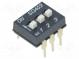 Přepínač  DIP-SWITCH  Počet sekcí  3  ON-OFF  0,025A/24VDC  pol  3