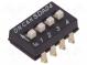 Переключатель  DIP-SWITCH  Кол-во секций  4  OFF-ON  0,025A/24ВDC