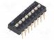 Přepínač  DIP-SWITCH  Počet sekcí  8  ON-OFF  0,025A/24VDC  pol  8