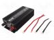 Měnič  automobilový DC/AC  800W  Uvýst  230VAC  10,5÷15,5VDC  12V