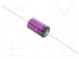 Baterie  lithiové (LTC)  3,6V  1/2AA  1200mAh  nenabíjecí  axiální