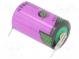 Baterie  lithiové (LTC)  3,6V  1/2AA  1200mAh  nenabíjecí  2pin