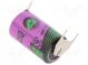 Baterie  lithiové (LTC)  3,6V  1/2AA  Ø14,7x25,2mm  900mAh