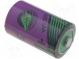 Baterie  lithiové (LTC)  3,6V  1/2AA,1/2R6  1100mAh  nenabíjecí