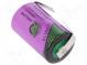 Baterie  lithiové (LTC)  3,6V  1/2AA,1/2R6  pájecí očka  1100mAh