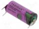 Baterie  lithiové (LTC)  3,6V  2/3AA,2/3R6  1500mAh  nenabíjecí