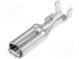 Faston  plochý  2,8mm  0,5mm  zásuvka  0,5÷0,8mm2  krimpovací