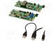 Výv.kit  STM8  STM8AF5288T  kolíkové,USB B mini