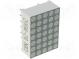 Zobrazovač  LED  matice  5x7  zelená  3-8mcd  katoda  17,78x12,7mm