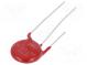 Varistor  metaloxidový  THT  130VAC  170VDC  205V  6kA  50J