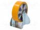 Pojezdové kolo  Ø  160mm  W  50mm  H  195mm  pevné  500kg  polyuretan