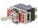 Переключатель  тумблер  Положения 3  DP3T  ON-OFF-ON  10A/250ВAC