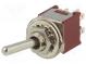 Переключатель  тумблер  Положения 3  DP3T  ON-OFF-ON  1A/250ВAC