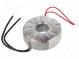 Transformátor  toroidní  100VA  230VAC  18V  5,55A  1,1kg  Ø  97mm
