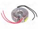 Transformátor  toroidní  100VA  230VAC  22V  4,54A  1,1kg  Ø  97mm