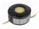 Transformátor  reproduktorový  80VA  Ø115x65mm  0,01÷96kHz  500mA