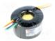 Transformátor  reproduktorový  25VA  Ø90x55mm  0,01÷43kHz  150mA