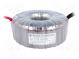 Transformátor  toroidní  450VA  230VAC  110V  4,09A  3,6kg  Ø  135mm