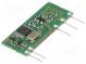 Module  RF  FM transmitter  FSK  434.15÷868.3MHz  3VDC  38mA  6mW