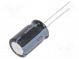 Kondenzátor  elektrolytický  low ESR  THT  1200uF  6,3VDC  Ø8x15mm